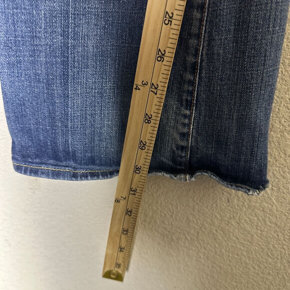 VTG Citizens of Humanity Denim Jean Pant Women 27 Y2K Indie Flared Western Boot - Picture 7 of 16